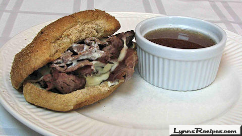 10 minute French Dip Sandwiches