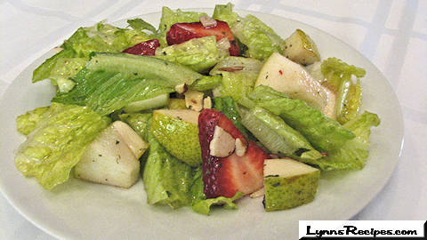 Strawberry Pear Salad